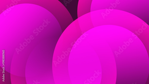 Bold pink and purple energetic curves for modern creative design