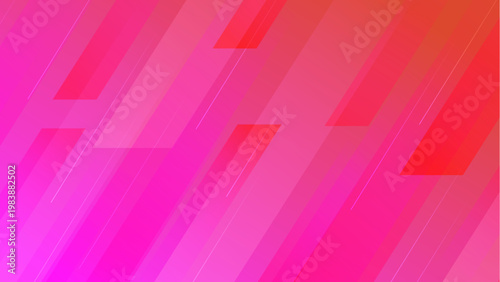 Bold abstract background featuring hot pink and red gradient speed stripes for dynamic design
