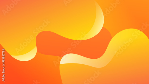 Radiant golden and yellow fluid shapes creating a bright premium feel for high-end marketing and commercial use