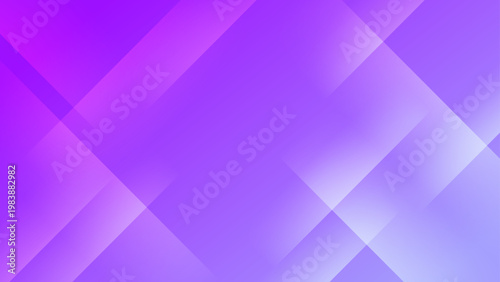 Vibrant purple and violet geometric shapes with overlapping squares and diagonal lines for a modern and creative aesthetic backdrop