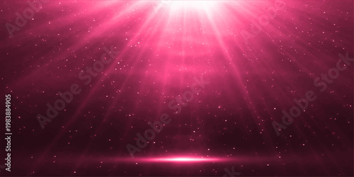 Abstract glowing space background with stars light rays radiant glow energy bursts and cosmic shine