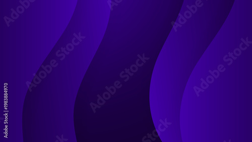 Sophisticated royal purple abstract background featuring flowing wave patterns and deep shadows