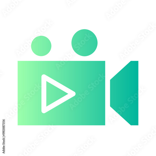 play gradient icon