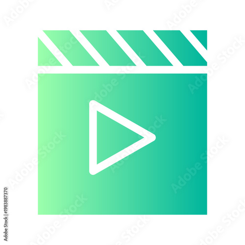 play gradient icon