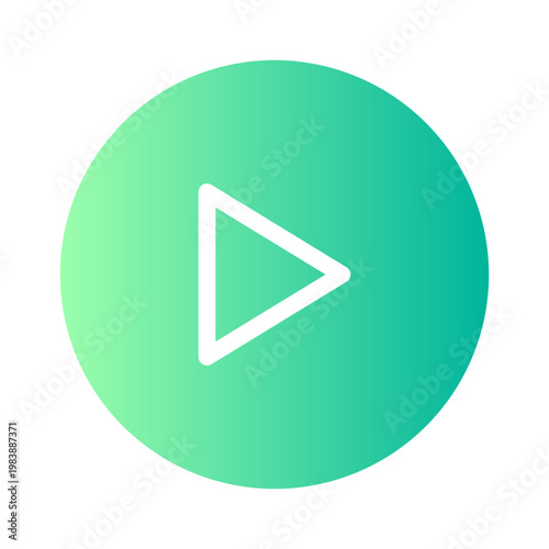 play gradient icon
