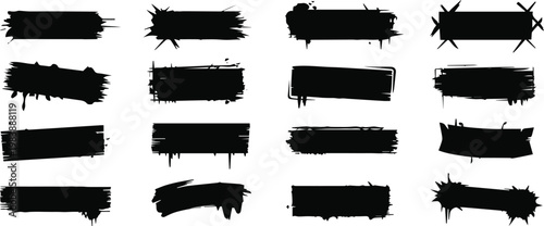 Banner backgrounds for typography and headlines