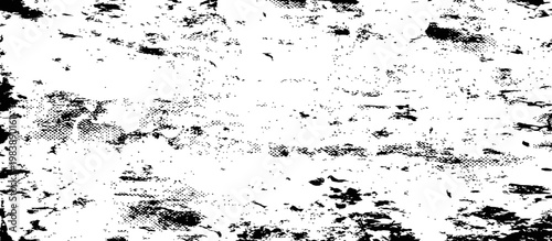 Black White Grunge Halftone Texture Overlay Background Abstract Distressed Grungy Pattern Design Element