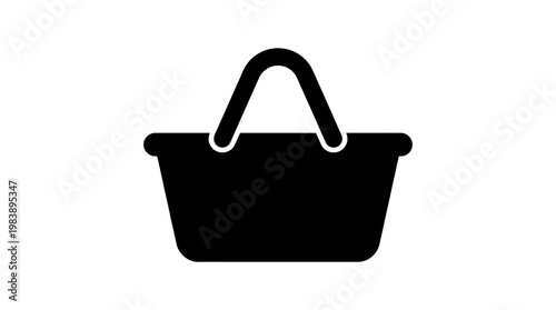 Black basket with handle icon.