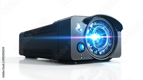 digital video camera isolated