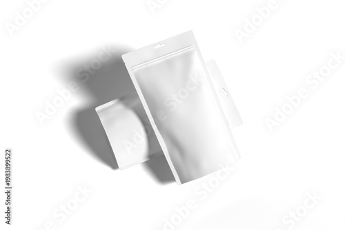 Standing Pouch Blank Mockup