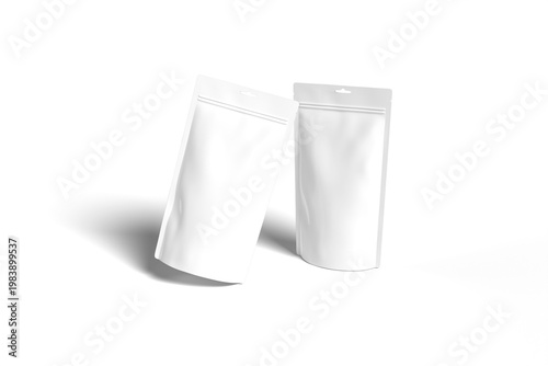 Standing Pouch Blank Mockup