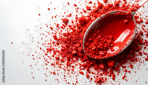 water drops on red background beautiful 