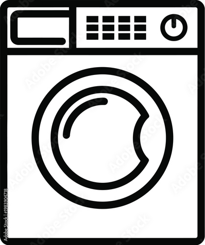 Washing Machine Laundry Appliance Equipment.