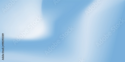 Beautiful Flowing Summer Color Abstract Background. Sky blue and cream gradient mesh background. Refreshing abstraction artwork. Vector Illustration.