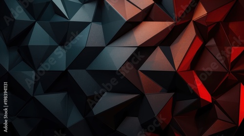 Colorful mosaic art with geometric patterns and bold contrasts
