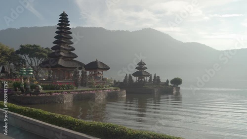 Pura Ulun Danu Beratan (Pura Bratan) in Bali, Indonesia
