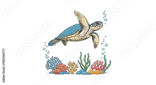 A colorful illustration features a group of children reading books together in a cheerful and educational setting with a bright color palette, set against a clean white background