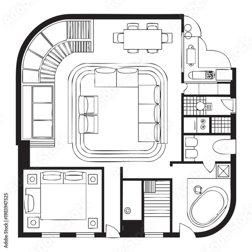 Black and white of a home office setup with computer and accessories computer setup desktop computer