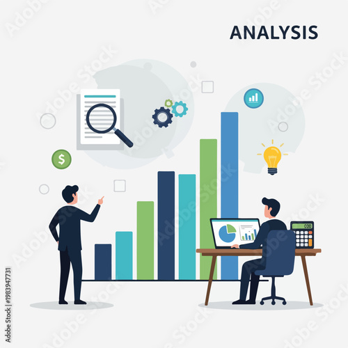 Businessman sitting at desk with laptop.