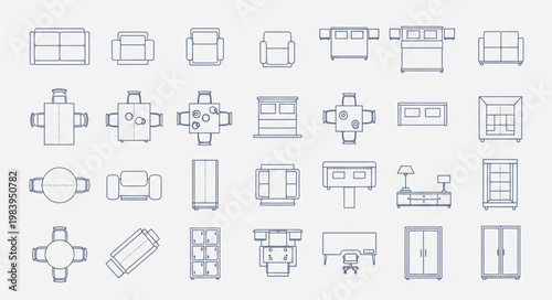 Collection of architectural drawings and floor plans.