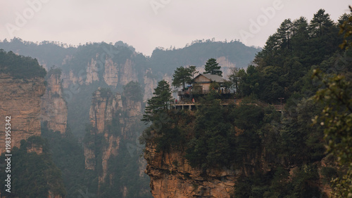 Tableau sur toile Scenic view of Zhangjiajie National Forest Park, China's first national forest park and a UNESCO World Heritage Site