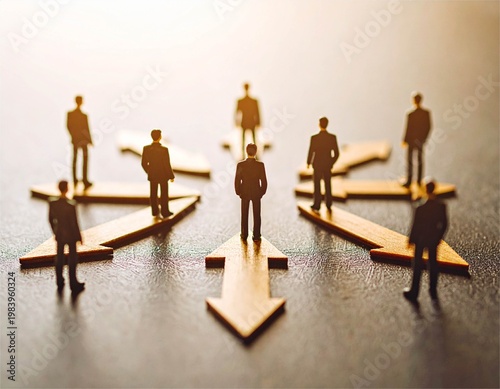 Business Leaders Finding Direction: Metaphor of Choosing Future on Directional Arrows