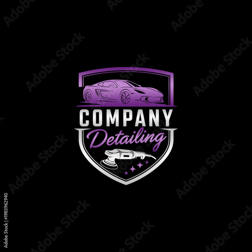 Car Detailing Company Logo Design.