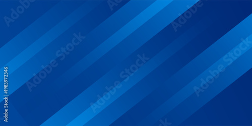 Abstract blue background with glowing geometric lines. Modern blue gradient square shape design. Futuristic technology concept. Suit for brochure,
