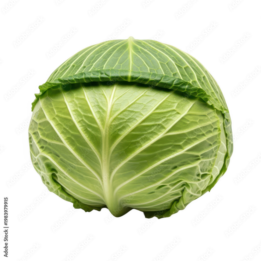 Obraz premium Fresh green apple with visible stem and leafy top isolated on transparent background