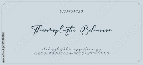 Hand drawn vector alphabet. Modern monoline signature script font. Elegant Signature Font. Best Alphabet Beautiful Calligraphy Signature Font