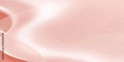 Abstract Light Pink Background with Dynamic Glowing Waves and Smooth Gradients.