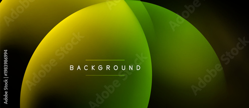 Abstract gradient background. Yellow, green hues blend smoothly. Minimalist design with text overlay, simple composition.