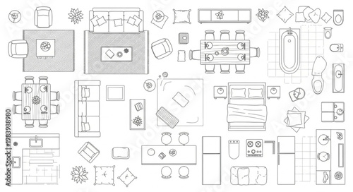 Architectural Floor Plans and Design Layouts Collection.