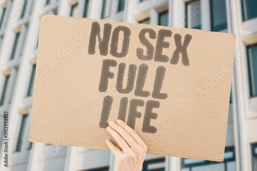 Photos "No Sex Full Life" Sexual abstinence and asexuality are associated with equivalent wellbeing outcomes to sexually active lifestyles