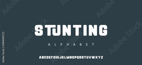 modern alphabet lowercase font. minimalist typography vector illustration design. modern alphabet font. Typography urban style fonts for sport, technology, digital, movie logo design