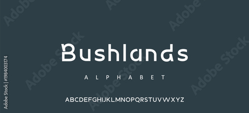 modern alphabet lowercase font. minimalist typography vector illustration design. modern alphabet font. Typography urban style fonts for sport, technology, digital, movie logo design