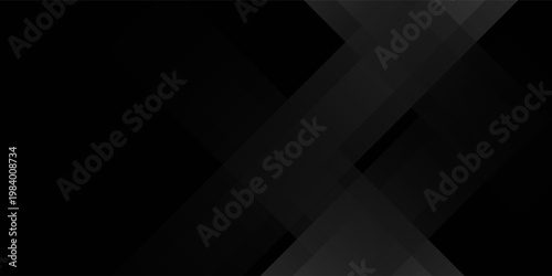 Black simple abstract background. Elegant dark diagonal shape elements. Modern luxury grey gradient graphic abstract simple
