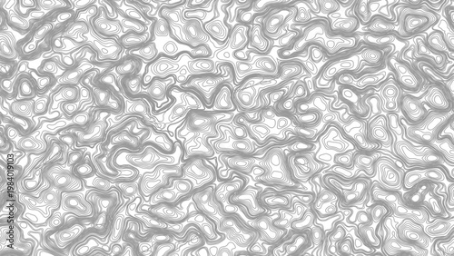 Topographic Background. Abstract wavy and curved lines background. Abstract pattern with Lines. Background of the Topographic Map. Abstract geometric topographic contour map background. Vector