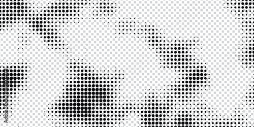 Modern light gradient halftone dots grunge wide background with clean composition, vibrant gradient blending and minimal noise texture, professional look, vector design