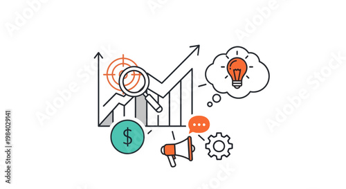 Business Growth Ideas and Finance Concept.