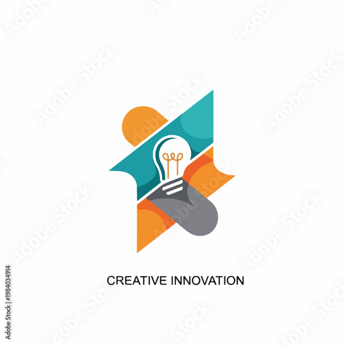 Innovative Creative Idea Light Bulb Concept.