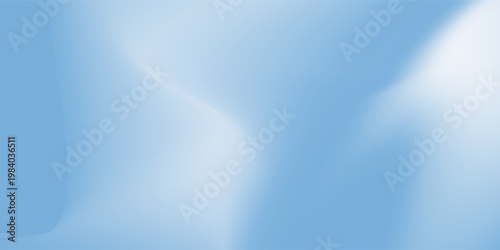 Beautiful Flowing Summer Color Abstract Background. Sky blue and cream gradient mesh background. Refreshing abstraction artwork. Vector Illustration.