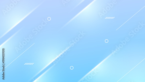 Soft blue gradient background featuring diagonal light lines and subtle geometric shapes for airy clean designs