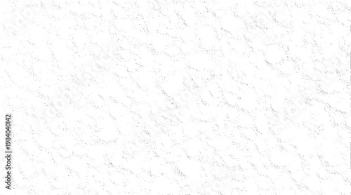 Abstract pattern of scattered gray dots and irregular shapes on white background texture