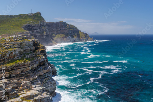 фотографія Rough ocean and rocks at Cape of Good Hope