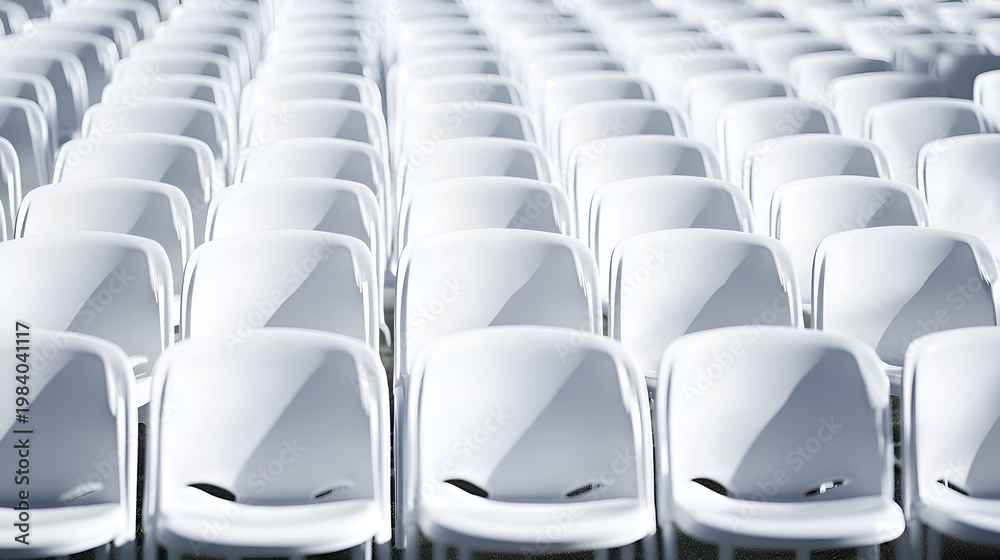 Fototapeta premium empty stadium seats