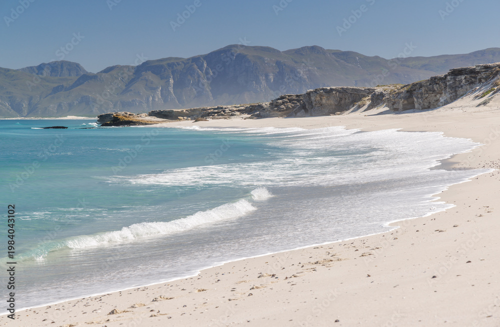 Fototapeta premium Sunny Atlantic coast in South Africa