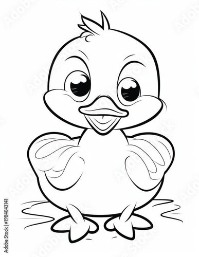 Cozy Farm Animal  Bold& Easy Coloring Pages For Kids