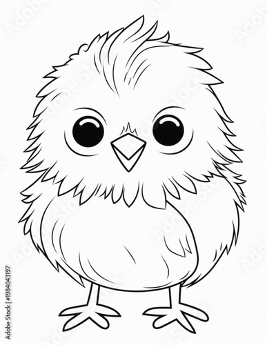 Cozy Farm Animal  Bold& Easy Coloring Pages For Kids