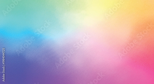A vibrant, blurred gradient of rainbow colors flowing across the frame.
